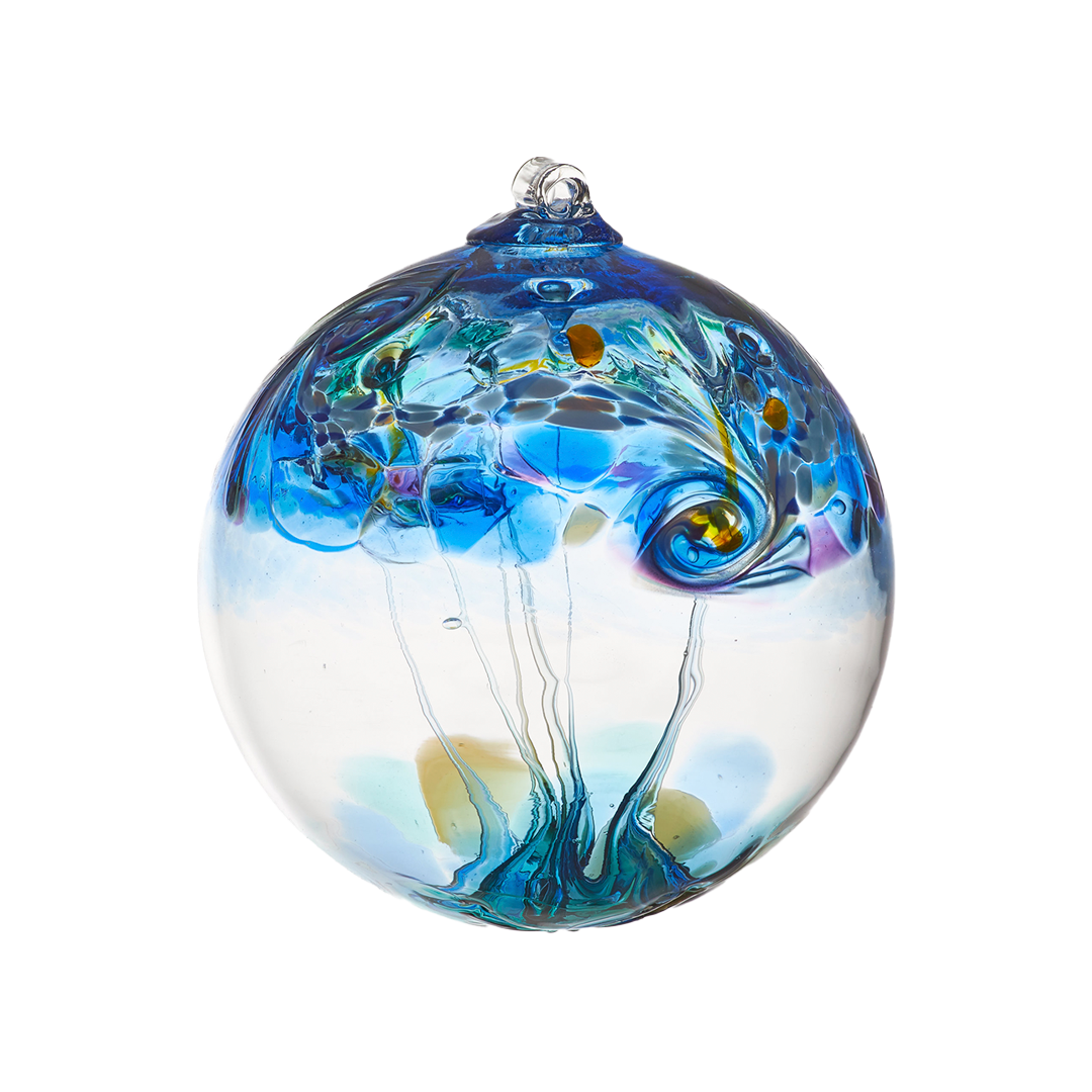 Water Orb Kitras Art Glass Inc