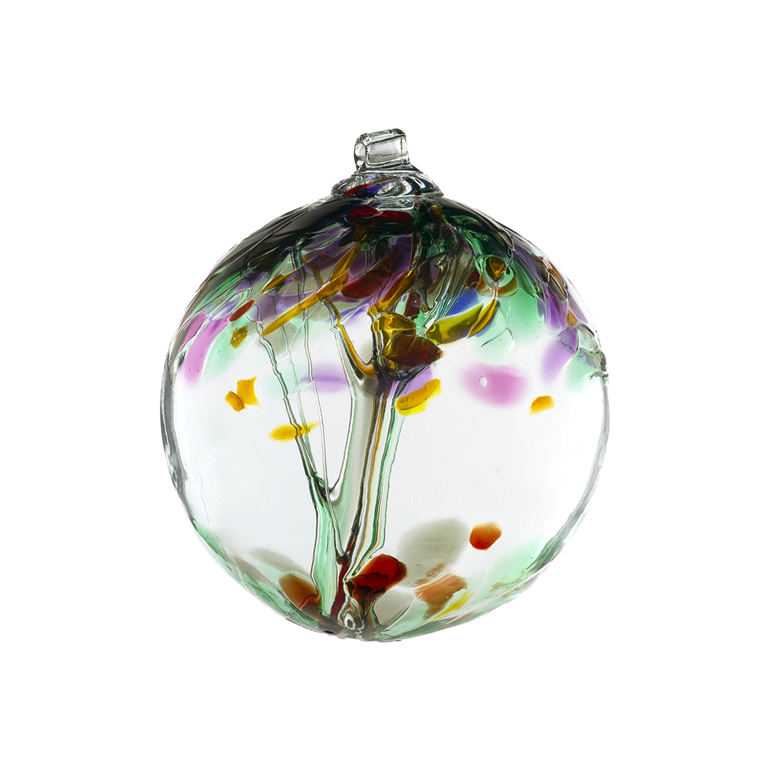 Memorial Glass - Flower Globe or Paperweight – Rosetree Blown